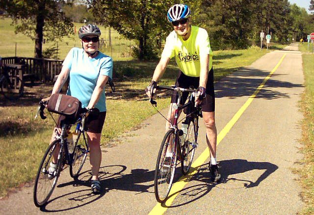 The Kreugers on the Trace near the 24 Mile Post